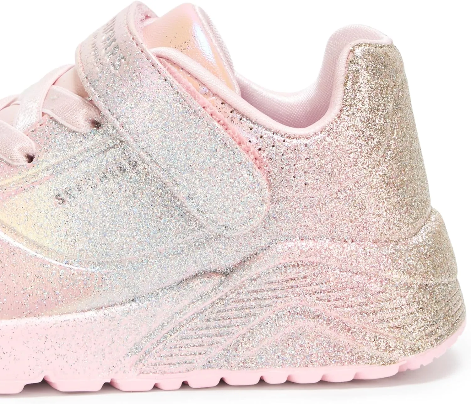 Skechers Women's Uno Lite-Metallic Sparkle Sneaker