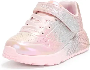 Skechers Women's Uno Lite-Metallic Sparkle Sneaker