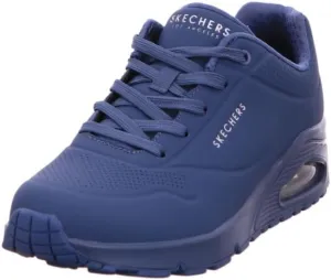 Skechers Women's Uno-Stand on Air Sneaker, Blu, 7.5