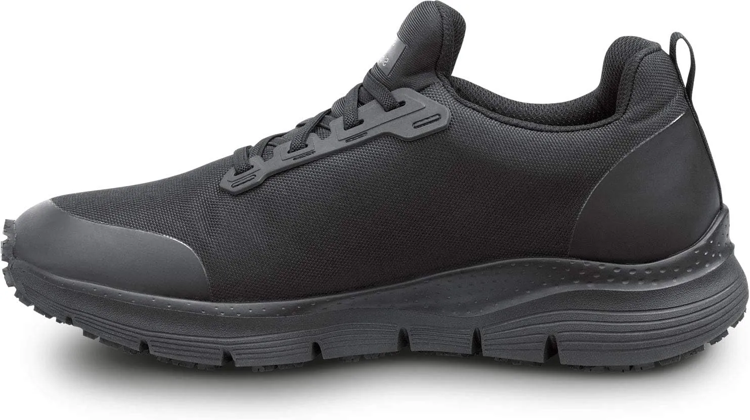 Skechers Work Arch Fit Charles, Men's, Slip On Athletic Style, Alloy Toe, MaxTrax Slip Resistant, Work Shoe