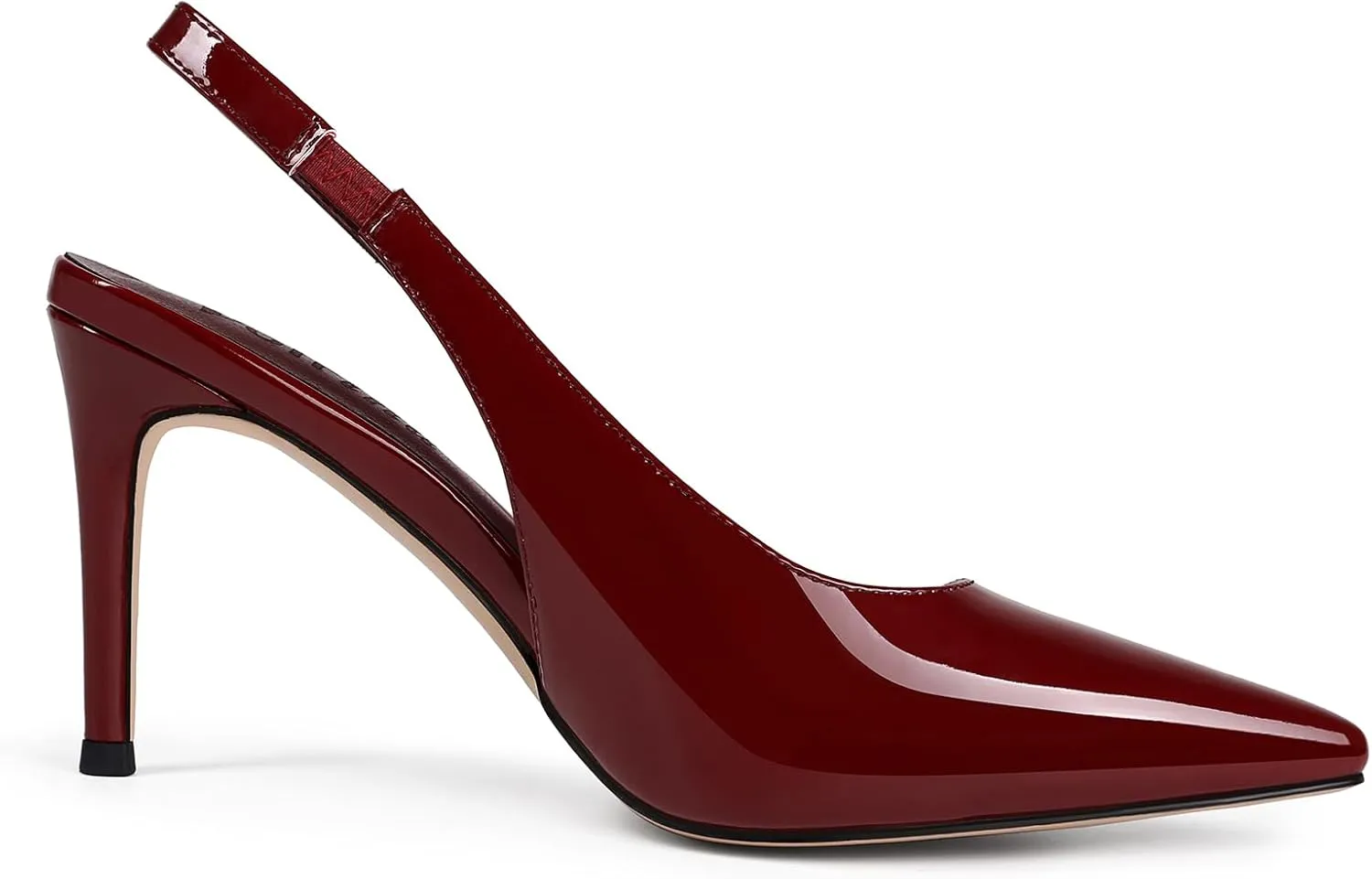 Slingback Heels for Women Pointed Closed Toe Stiletto Pumps Slip-On Dress Shoes Elegant Comfortable Women's Heels for Party Wedding
