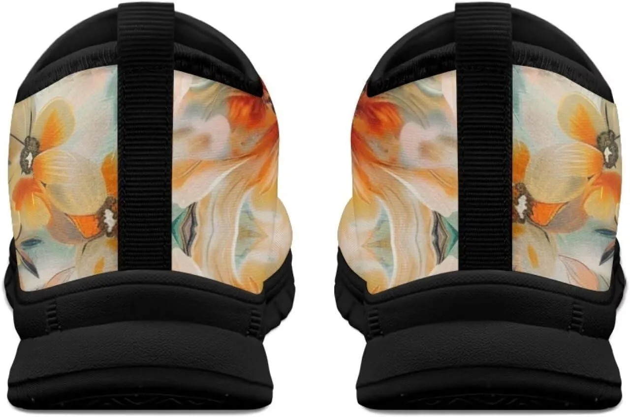 Slip On Tennis Shoes Women Soft Various Styles Black Edge