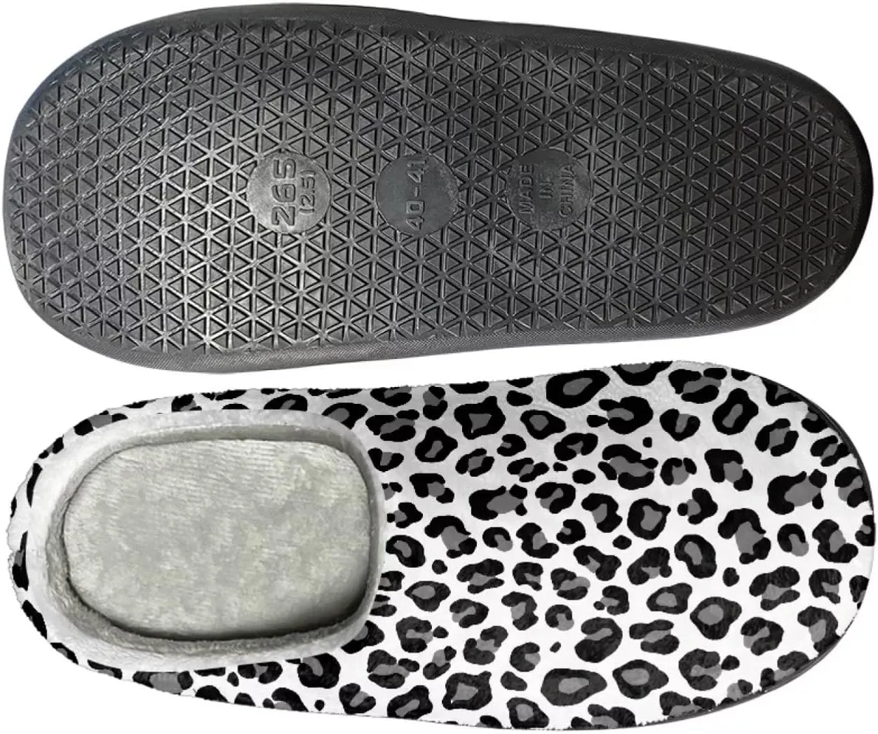 Slippers for Women Men, Foldable and Portable Women's Slippers Slip-on Cozy House Shoes for Home Indoor