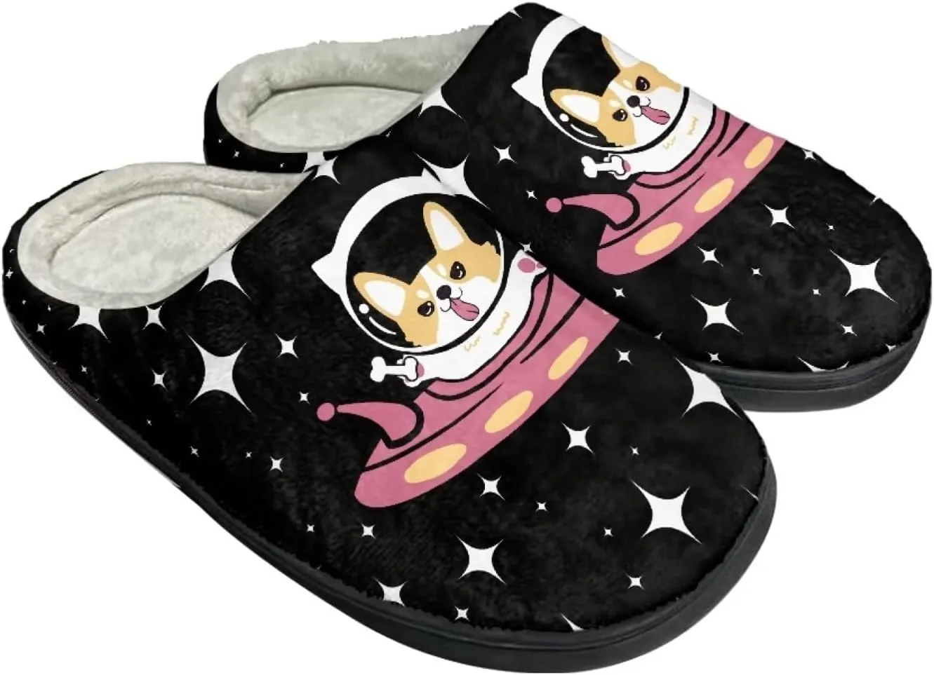 Slippers for Women Men, Foldable and Portable Women's Slippers Slip-on Cozy House Shoes for Home Indoor