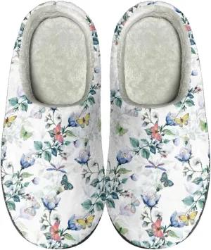 Slippers for Women Men, Foldable and Portable Women's Slippers Slip-on Cozy House Shoes for Home Indoor