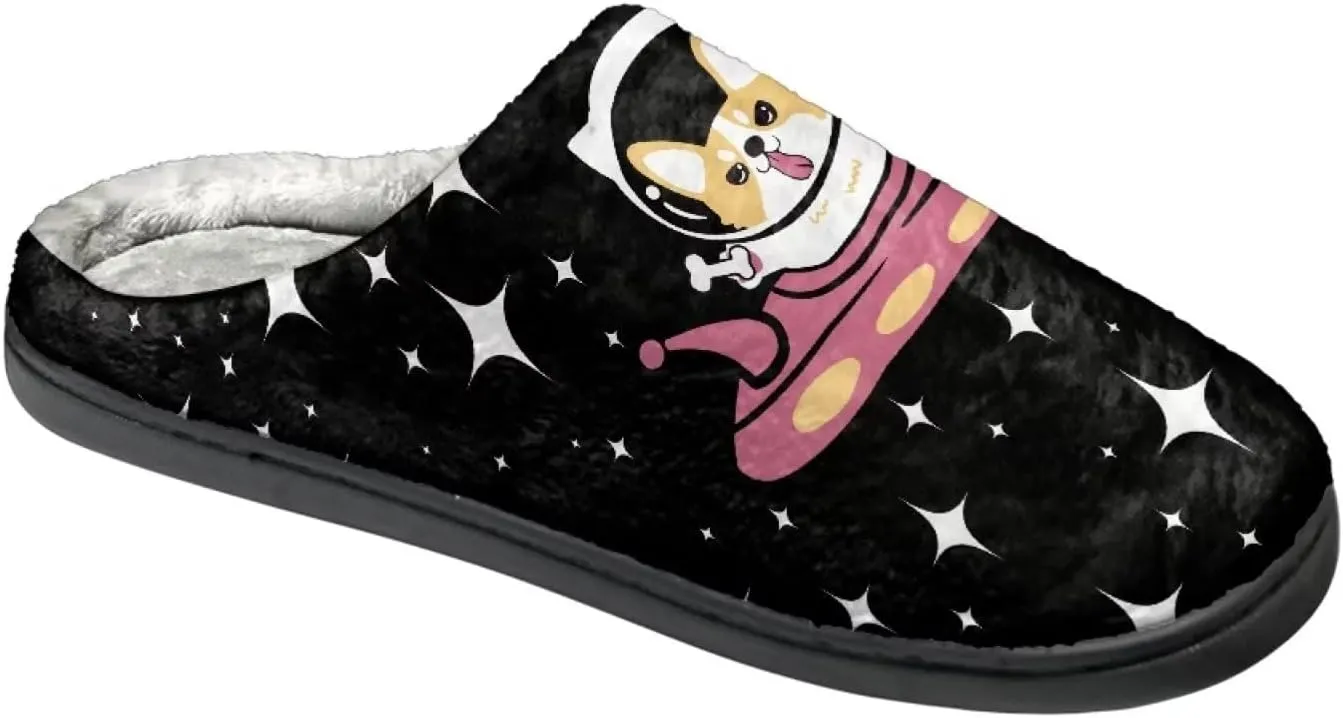 Slippers for Women Men, Foldable and Portable Women's Slippers Slip-on Cozy House Shoes for Home Indoor