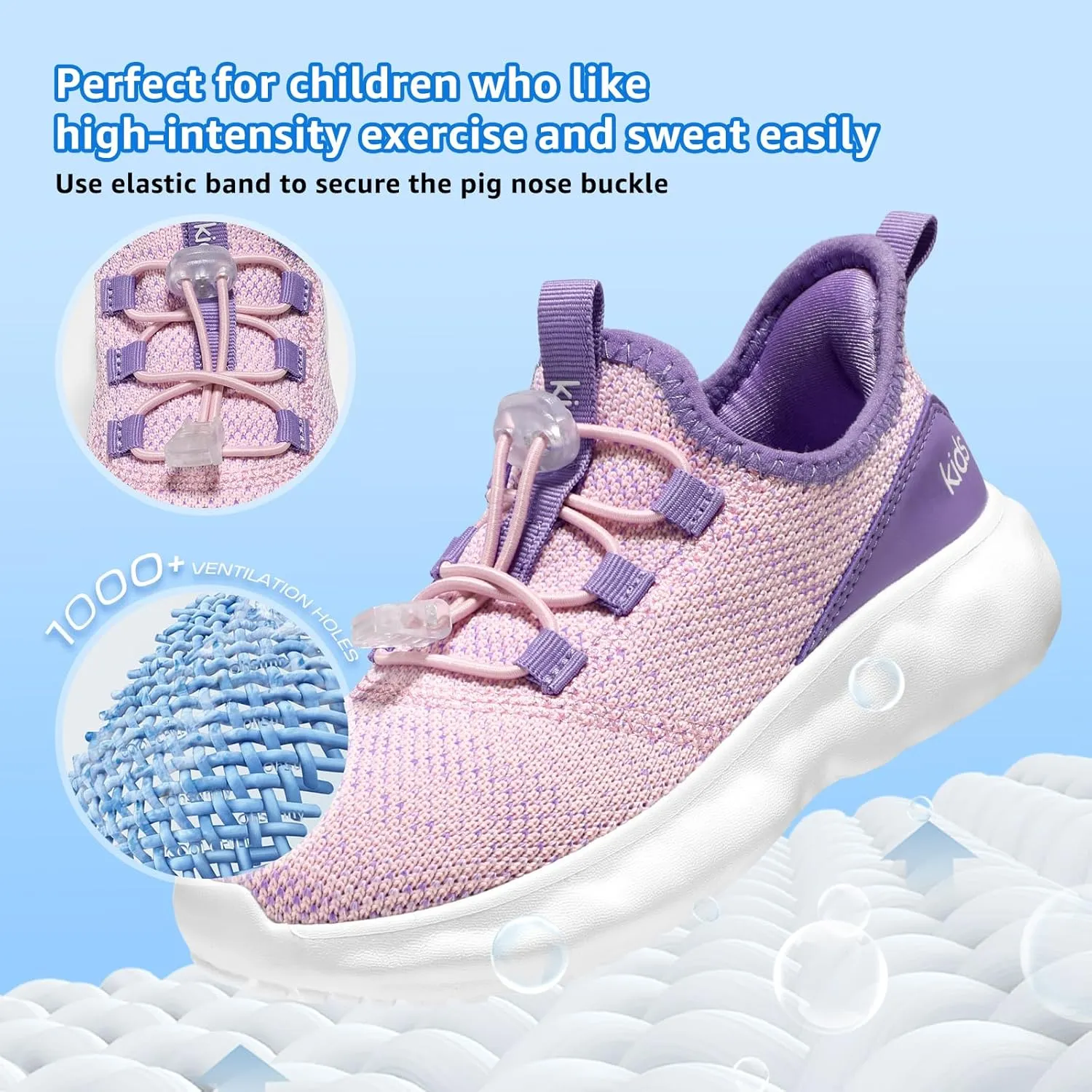 Sneakers for Girls Slip on Shoes Boys School Shoes