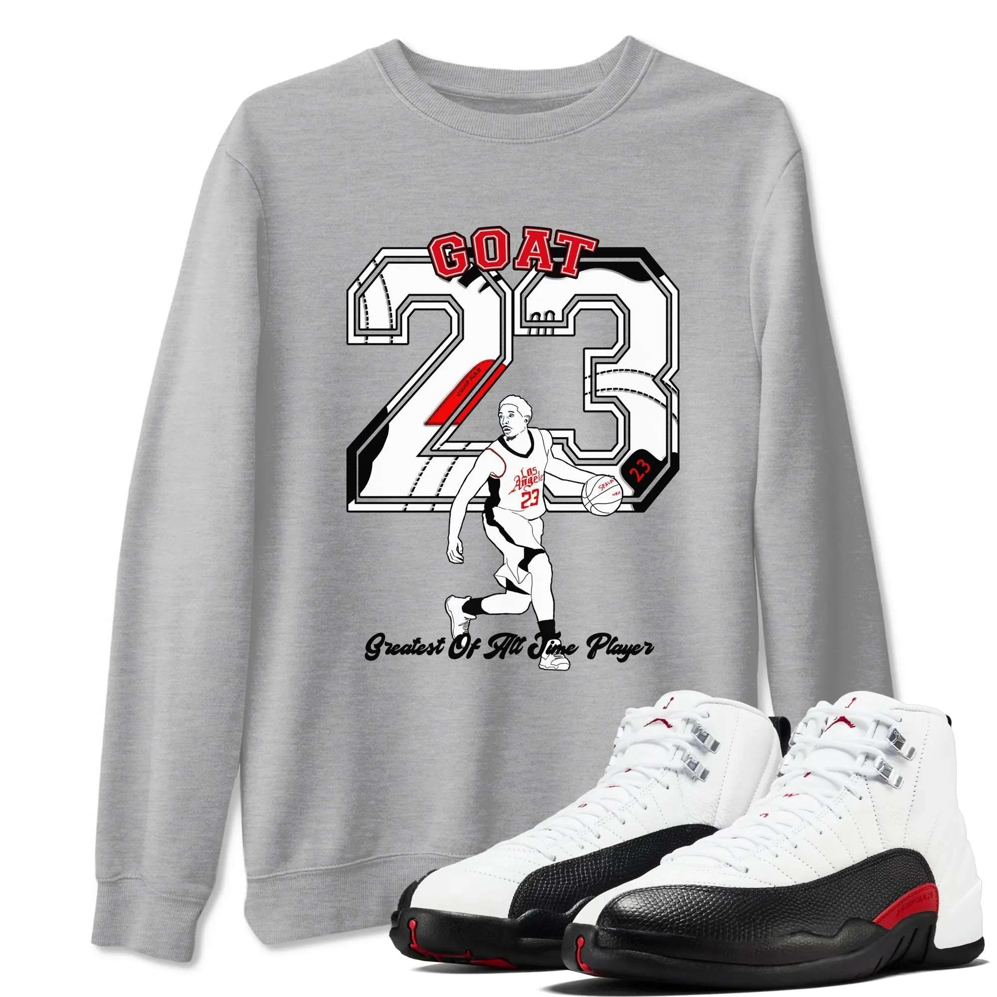 SNRT Flip Sneaker Limited offer Flexible Air Player Tees Jordan - Taxi 12 Goat