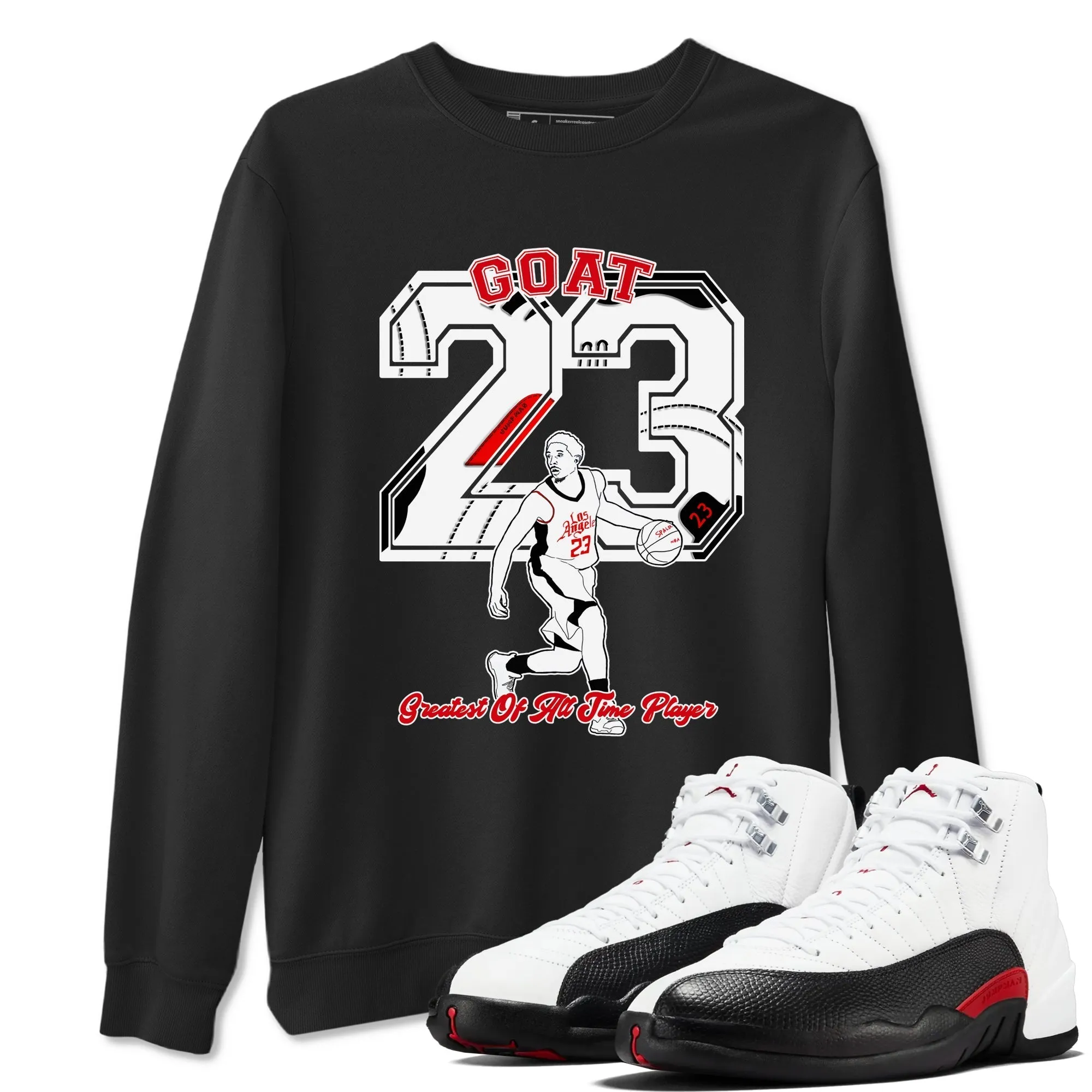 SNRT Flip Sneaker Limited offer Flexible Air Player Tees Jordan - Taxi 12 Goat