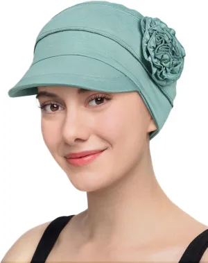Soft Newsboy Cap for Women Slip on Headwear Summer