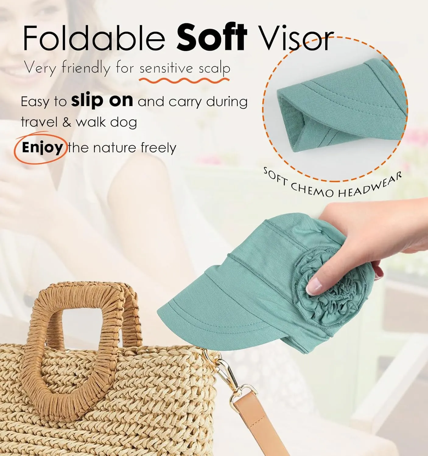 Soft Newsboy Cap for Women Slip on Headwear Summer
