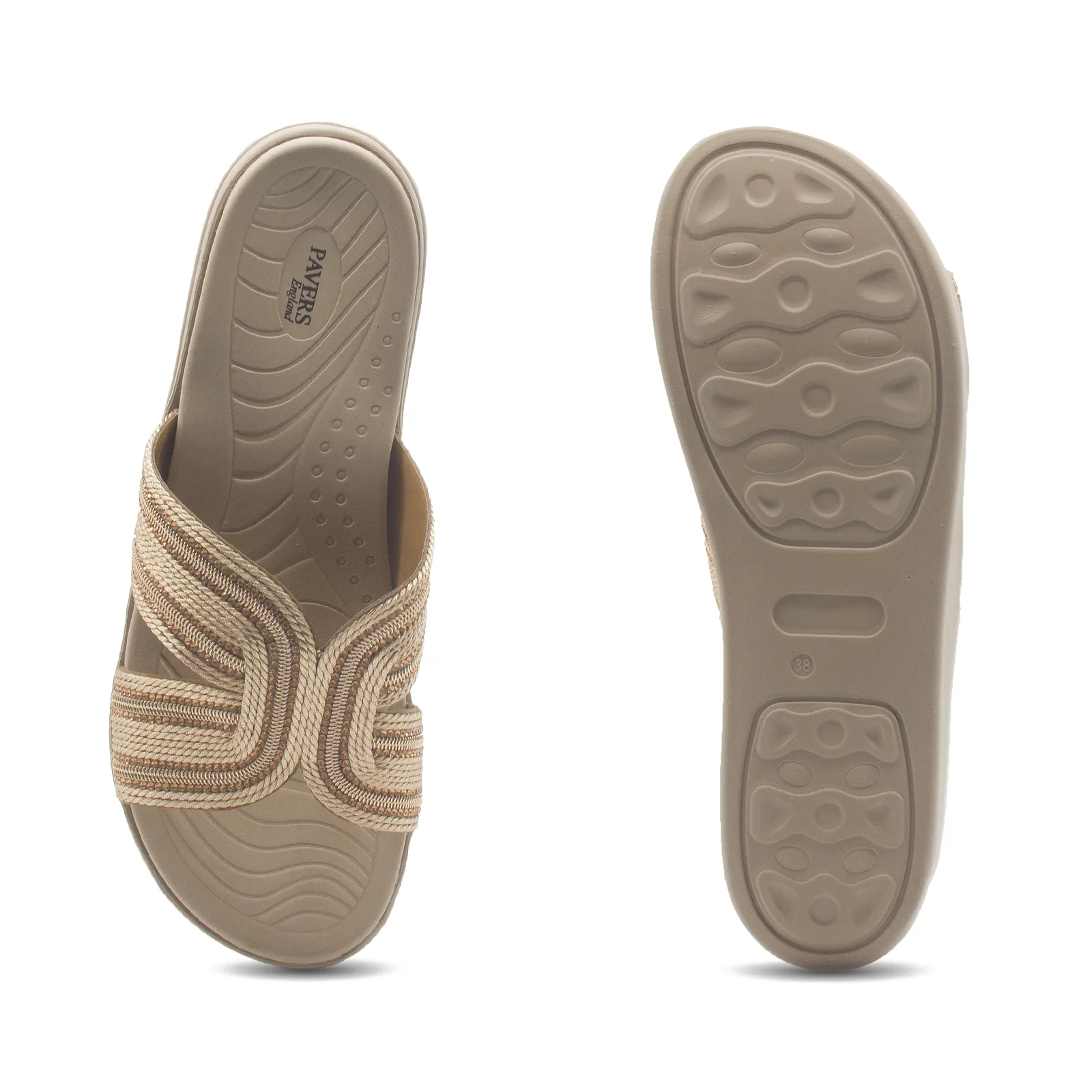 Sophia Women's Ethnic Wedge Mule Sandal