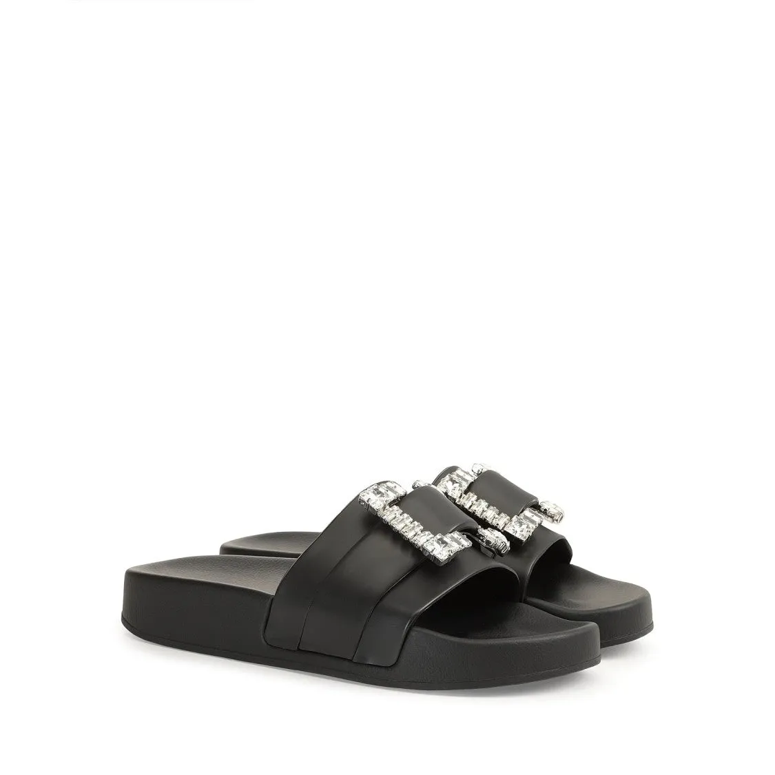 Sr Jelly Sandals Black