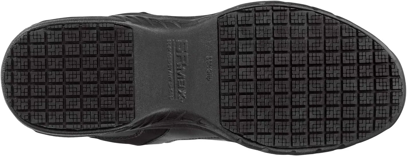 SR Max Charlotte, Men's, Black, Athletic Slip On Style Slip Resistant Soft Toe Work Shoe
