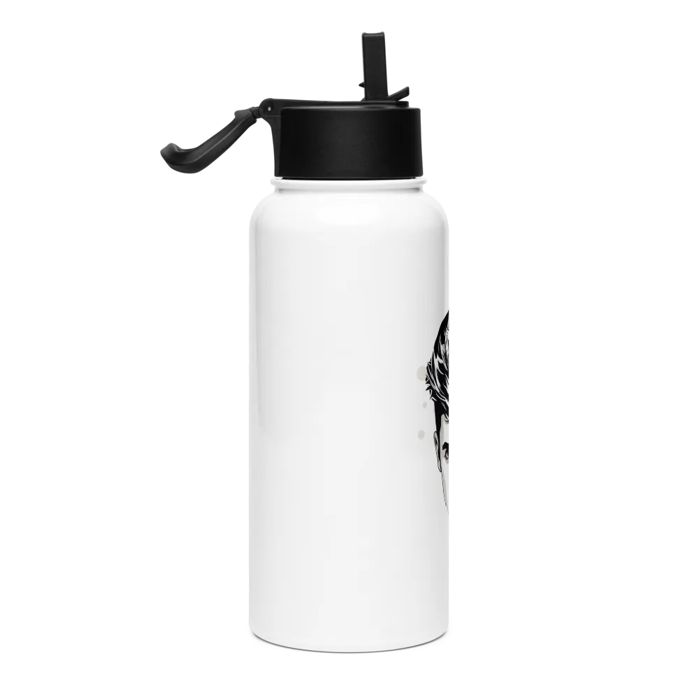 Stainless Steel Water Bottle with Unique Design
