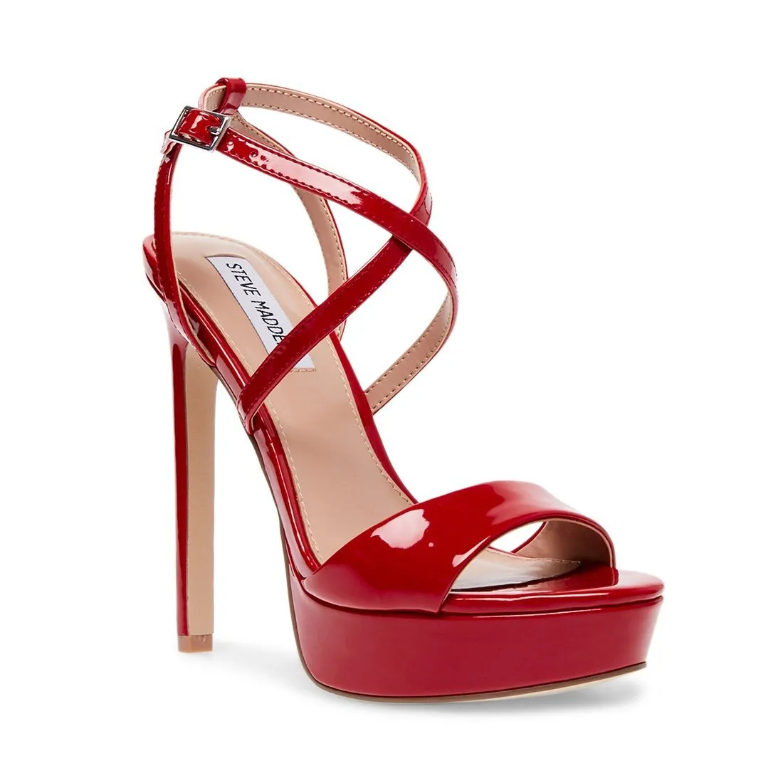 STUNNING RED PATENT