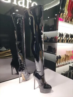 SUTTON BLACK SHINY