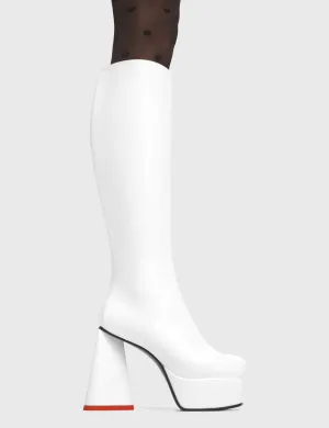 Sweet Talker Platform Knee High Boots