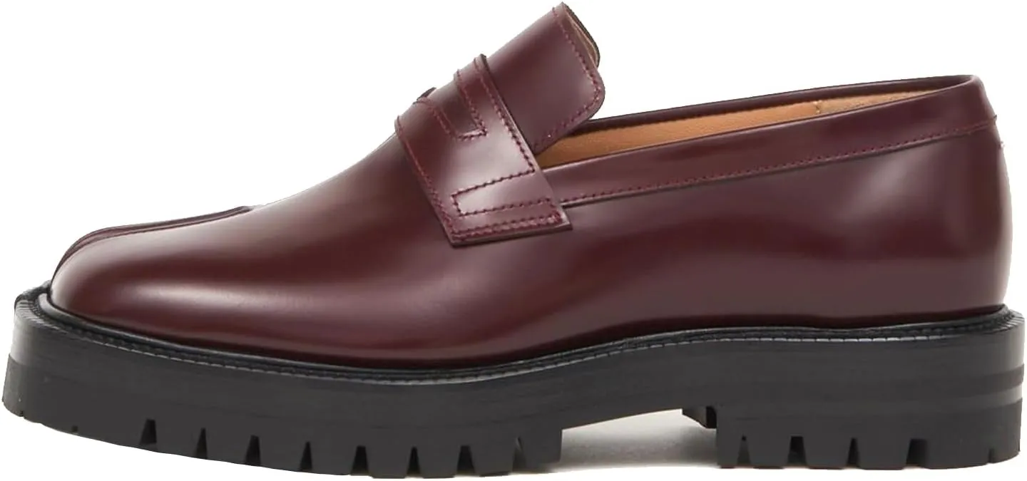 Tabi Shoes for Women Platform Chunky Heel Loafers Lug Sole Comfortable Womens Business Casual Shoes