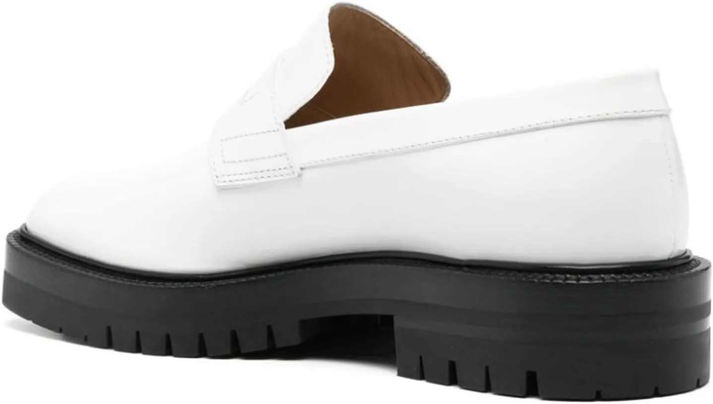 Tabi Shoes for Women Platform Chunky Heel Loafers Lug Sole Comfortable Womens Business Casual Shoes