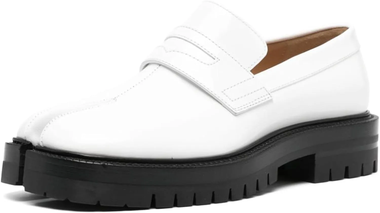 Tabi Shoes for Women Platform Chunky Heel Loafers Lug Sole Comfortable Womens Business Casual Shoes
