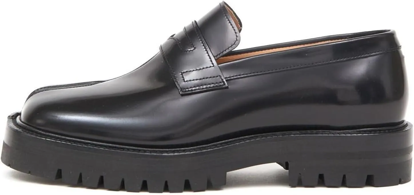 Tabi Shoes for Women Platform Chunky Heel Loafers Lug Sole Comfortable Womens Business Casual Shoes