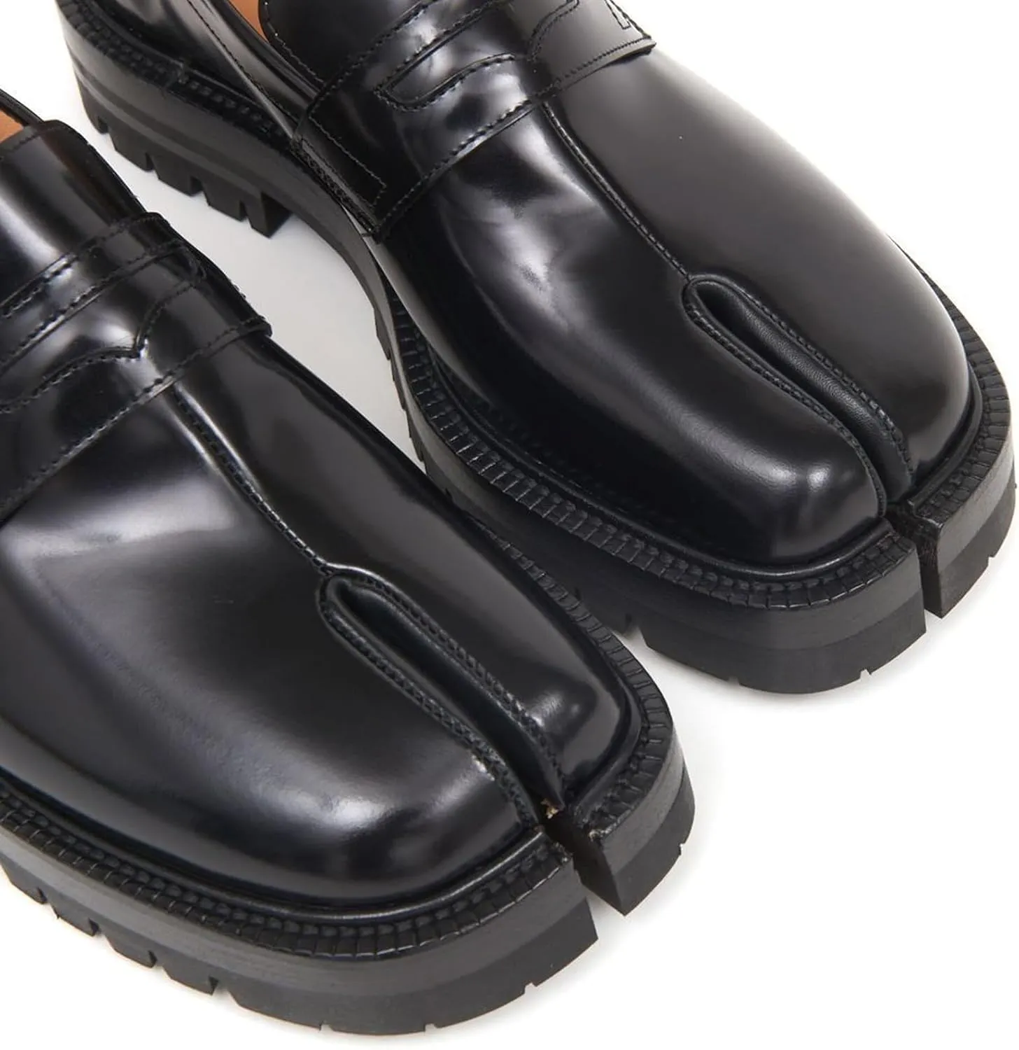 Tabi Shoes for Women Platform Chunky Heel Loafers Lug Sole Comfortable Womens Business Casual Shoes