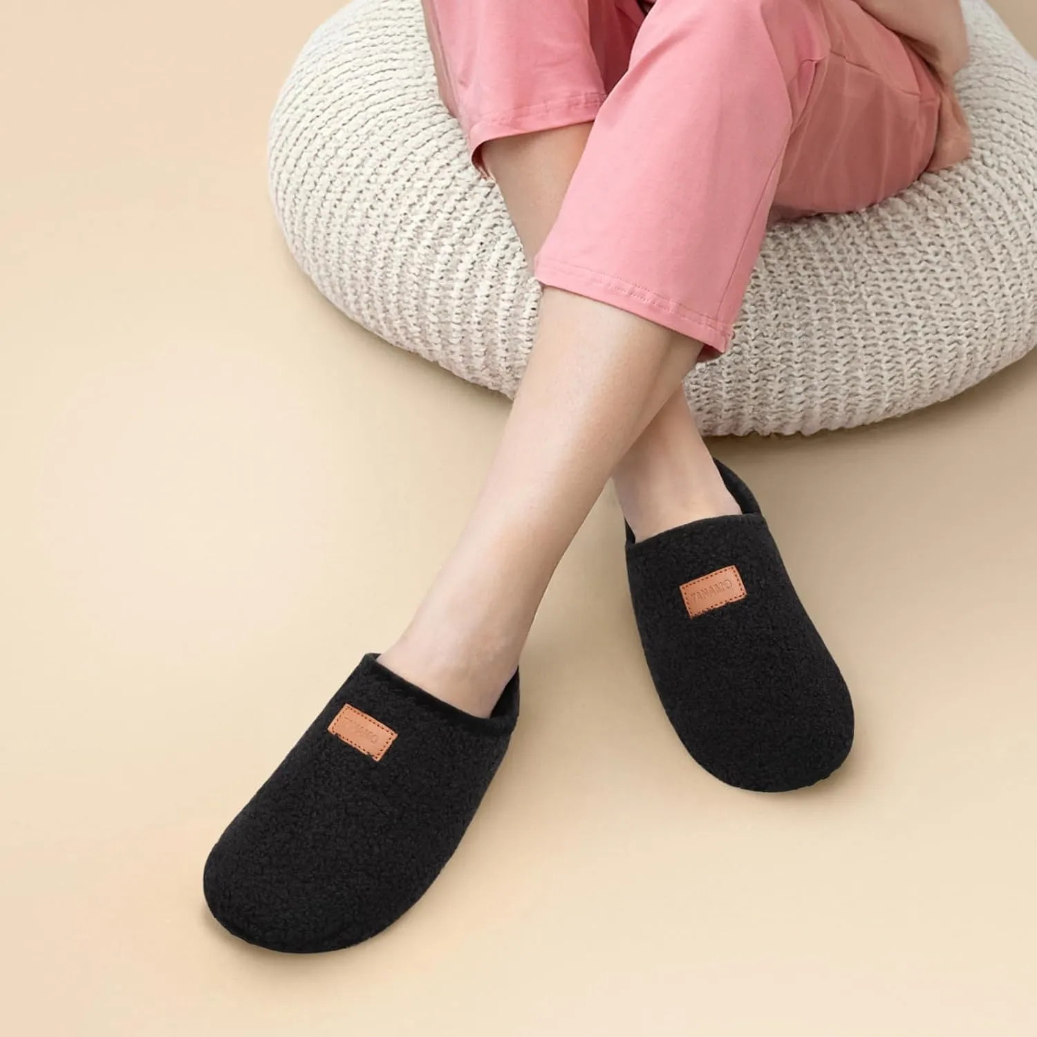 Tanamo House Slippers for Women Men Indoor Barefoot Slippers Socks Slip on House Shoes Cozy Comfy Slippers for Home Bedroom Travel Yoga