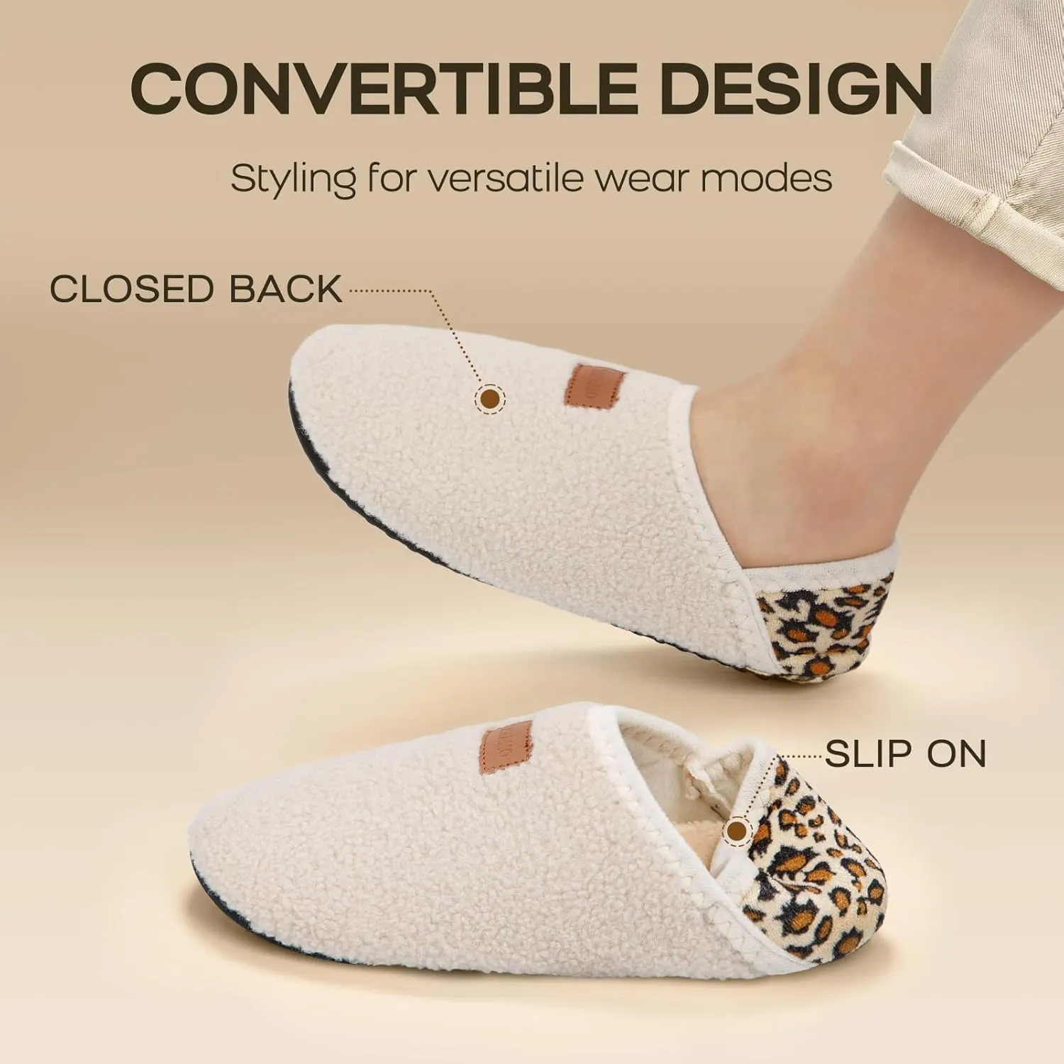 Tanamo House Slippers for Women Men Indoor Barefoot Slippers Socks Slip on House Shoes Cozy Comfy Slippers for Home Bedroom Travel Yoga