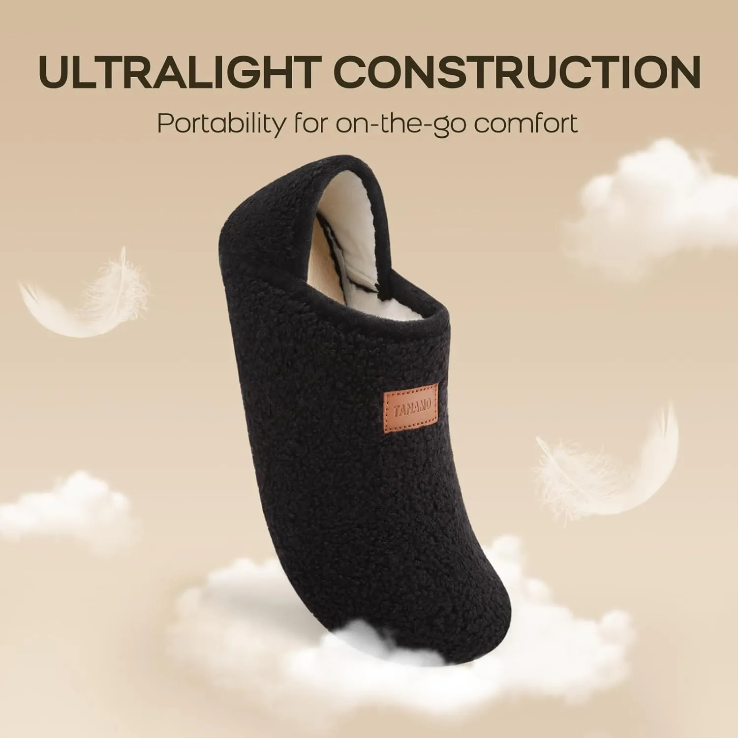 Tanamo House Slippers for Women Men Indoor Barefoot Slippers Socks Slip on House Shoes Cozy Comfy Slippers for Home Bedroom Travel Yoga