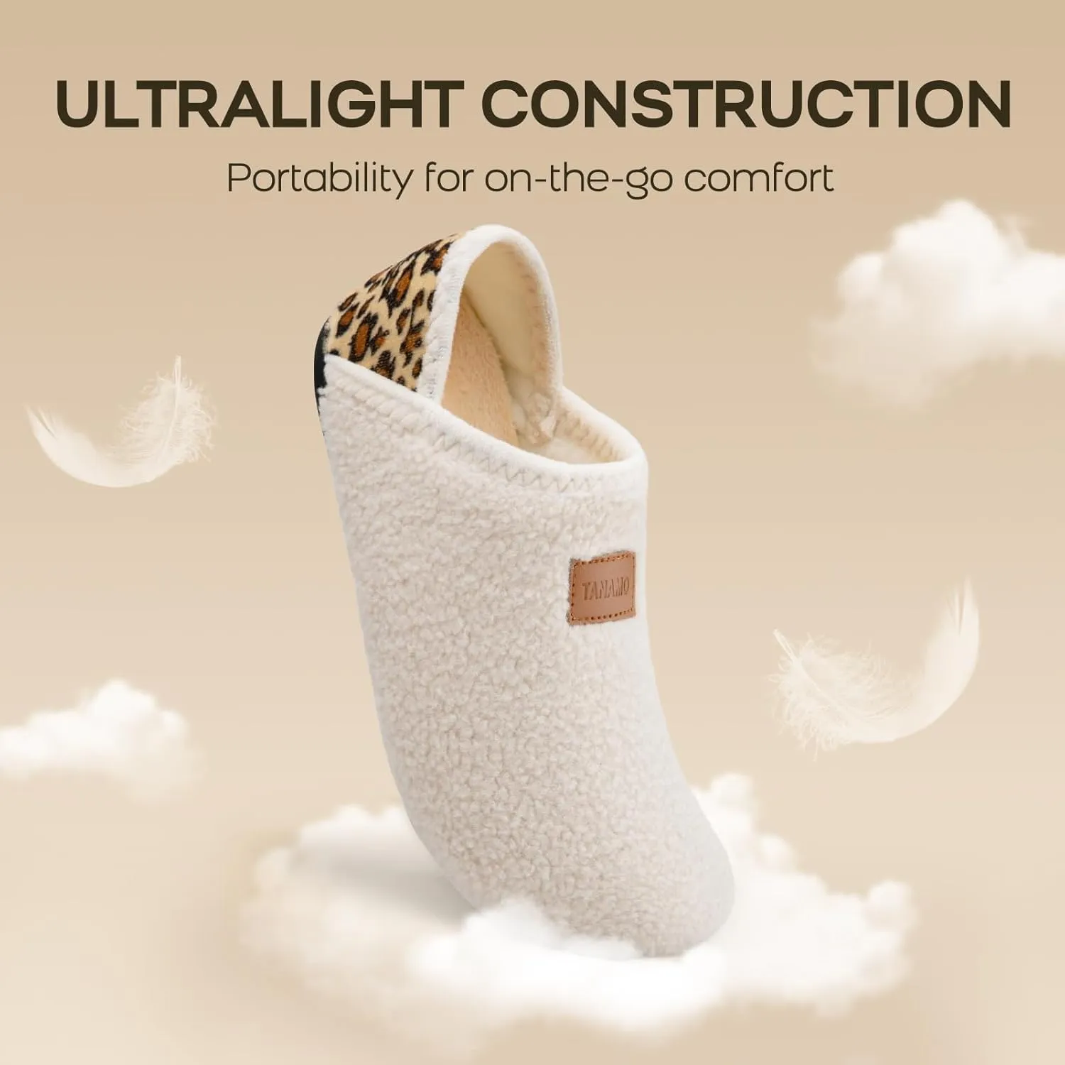 Tanamo House Slippers for Women Men Indoor Barefoot Slippers Socks Slip on House Shoes Cozy Comfy Slippers for Home Bedroom Travel Yoga