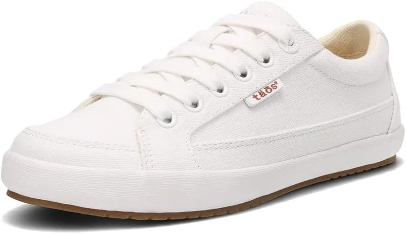 Taos Moc Star 2 Women's Sneaker - Fresh Canvas Design with Removable Footbed, Arch Support and Durable Lightweight Outsole for All Day Walking and Everyday Style