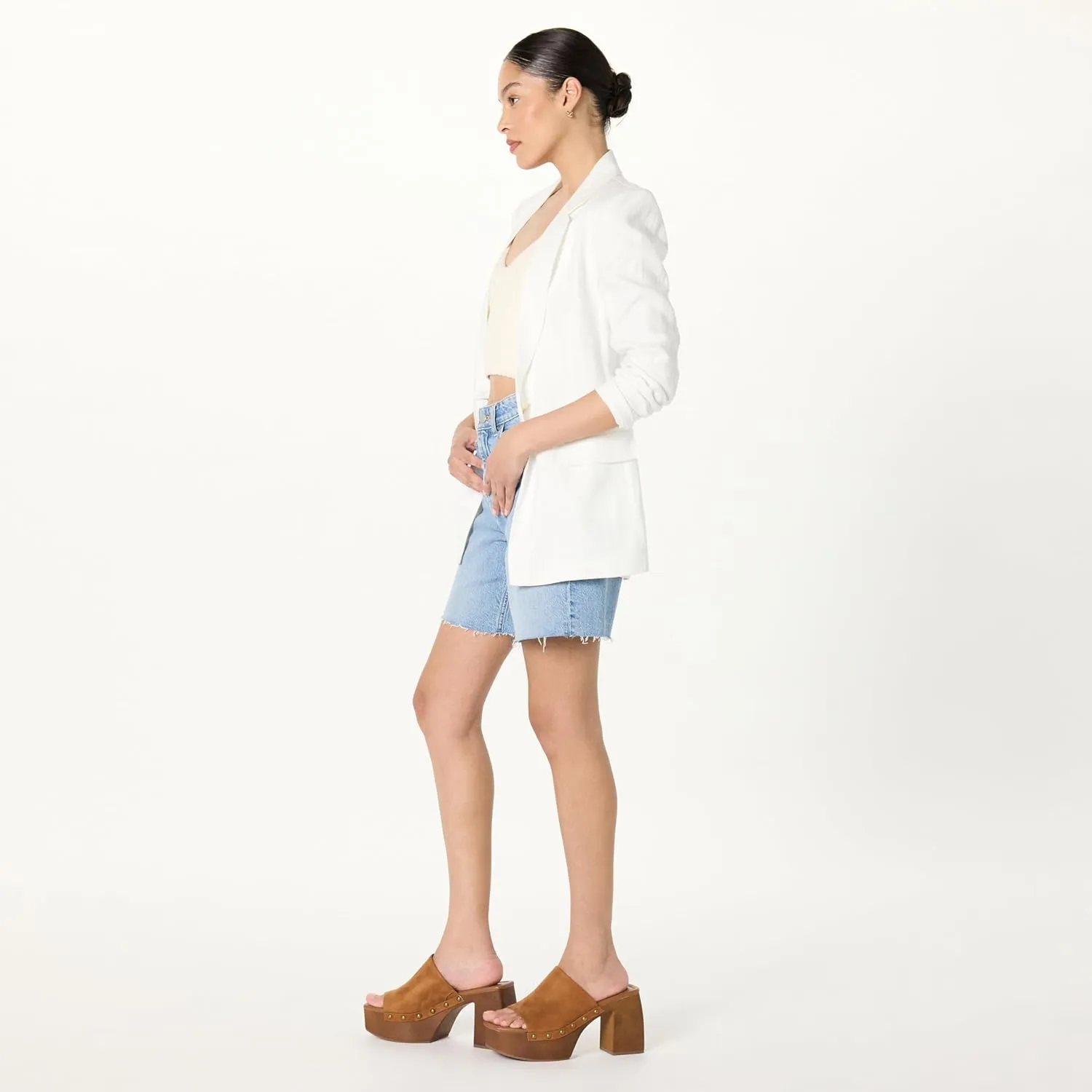 The Drop Women's Millie Platform Open Toe Mule