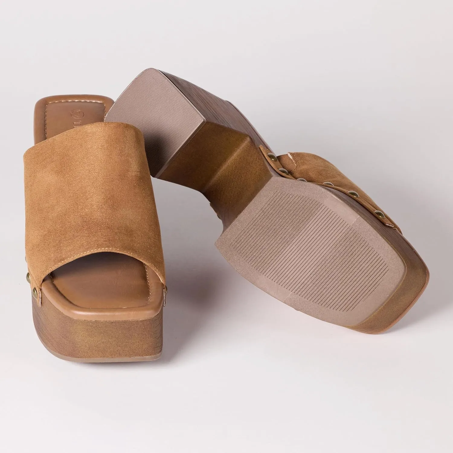 The Drop Women's Millie Platform Open Toe Mule