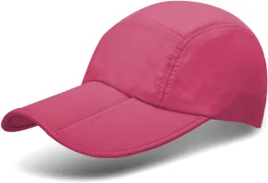 Therma Pro UPF 50  Foldable Baseball Cap Sun Protection Quick Dry Portable Hats for Men or Women