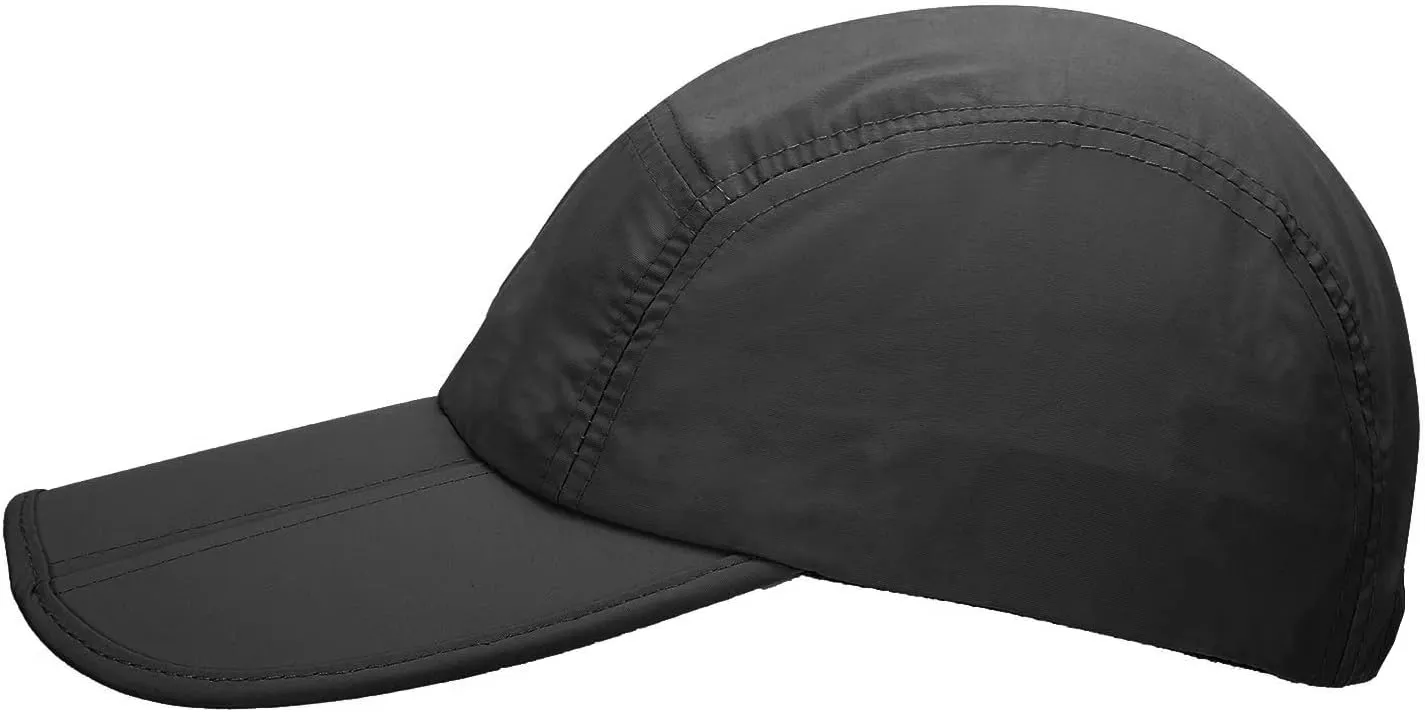 Therma Pro UPF 50  Foldable Baseball Cap Sun Protection Quick Dry Portable Hats for Men or Women