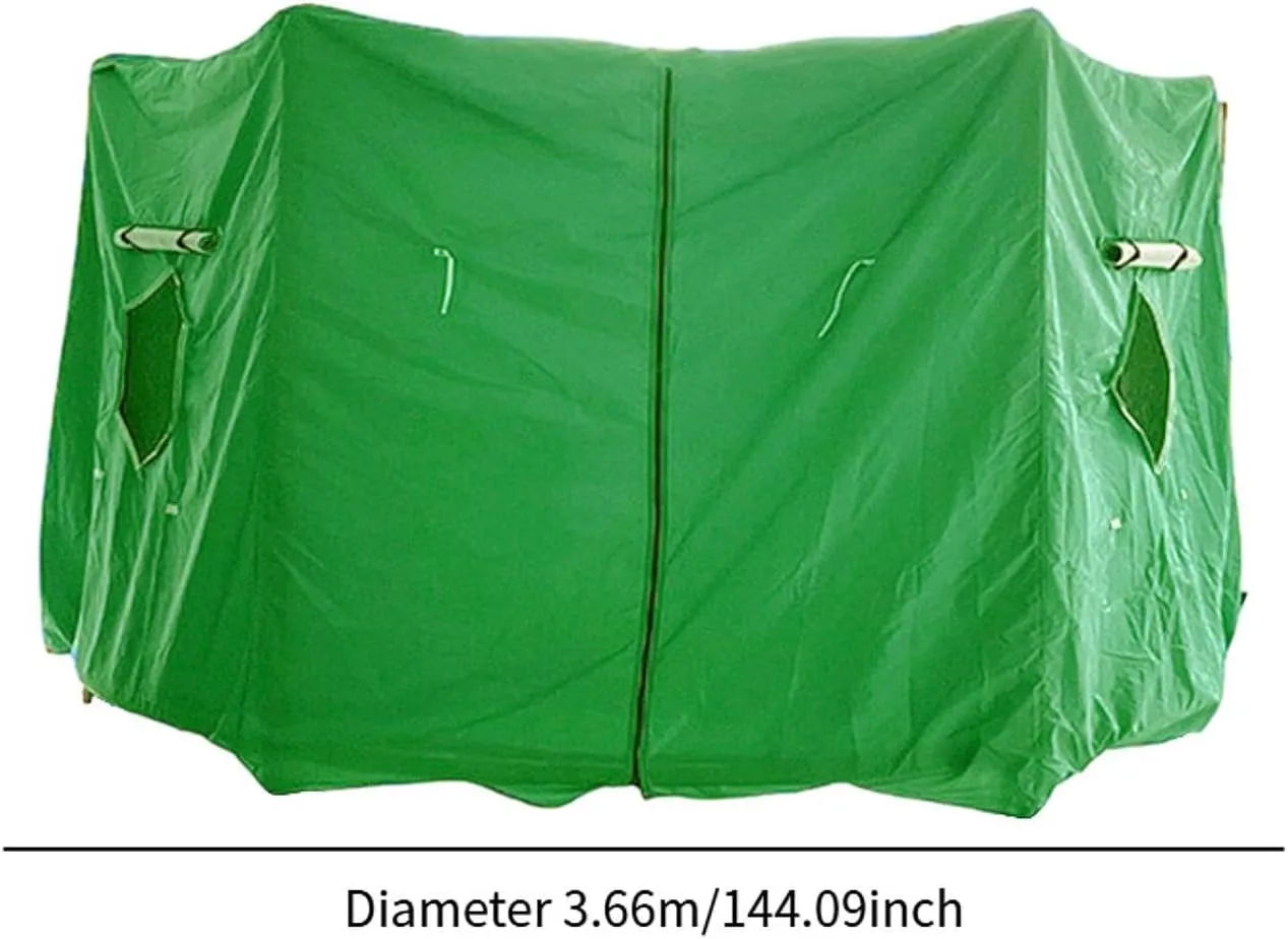 Trampoline Tent Cover,Canopy, Easy to Install,Waterproof, Premium Oxford Cloth for Playground Summer Backyard