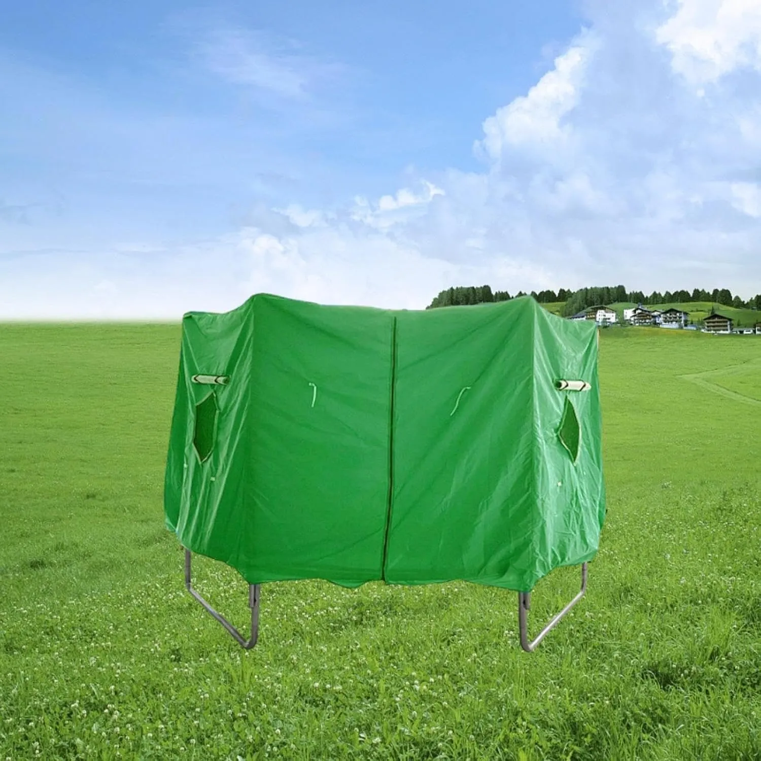 Trampoline Tent Cover,Canopy, Easy to Install,Waterproof, Premium Oxford Cloth for Playground Summer Backyard