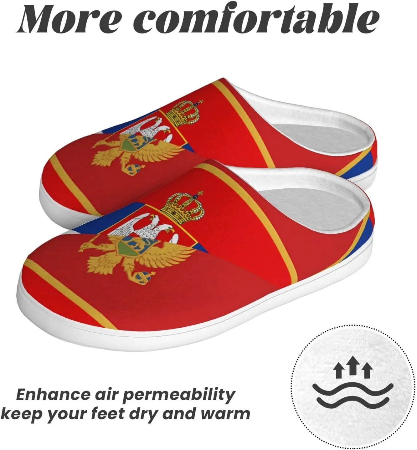 Unisex Slippers Winter Warm Non-Slip Fluffy Slippers Slip-On Plush Slippers House Slippers For Women Men Shoes Gifts