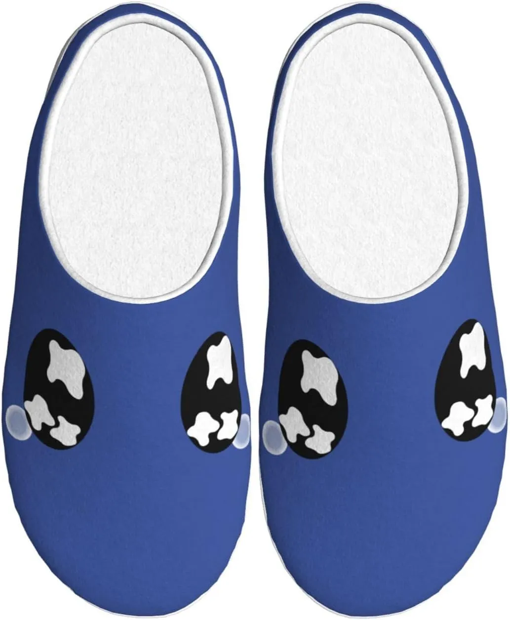 Unisex Warm Slippers Non-Slip Winter Fluffy Slippers Slip-On Plush Slippers Bedroom Slippers House Shoes For Men Women