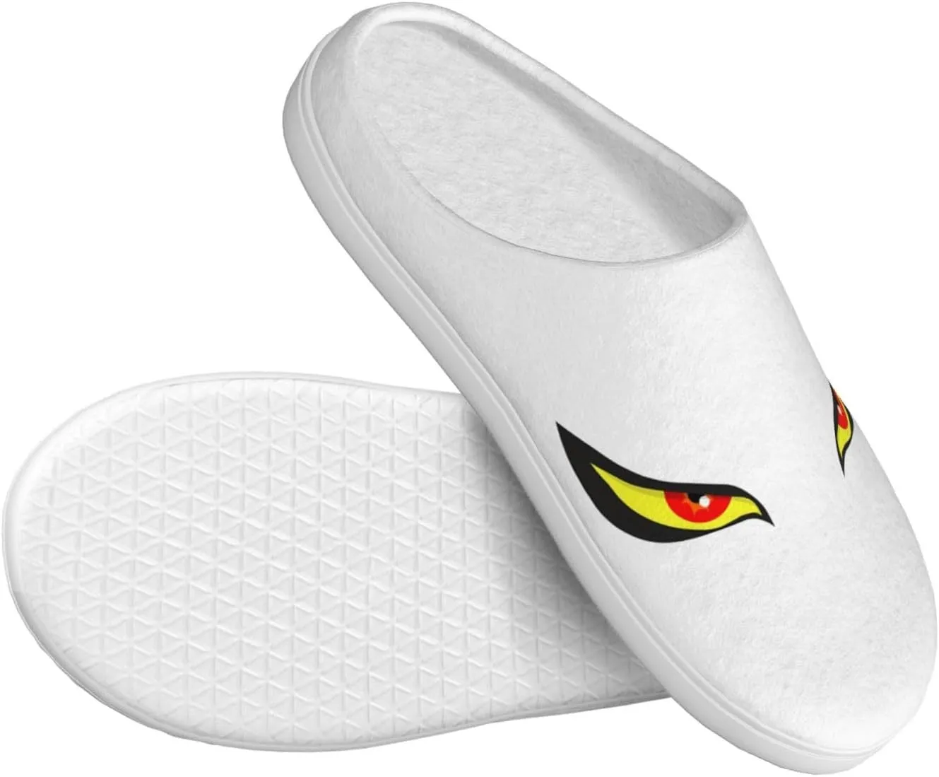 Unisex Warm Slippers Non-Slip Winter Fluffy Slippers Slip-On Plush Slippers Bedroom Slippers House Shoes For Men Women