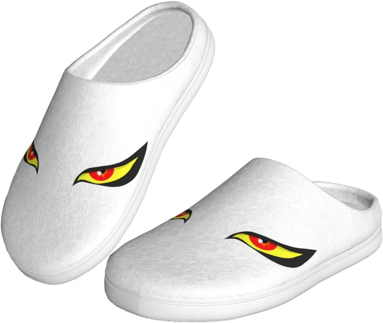Unisex Warm Slippers Non-Slip Winter Fluffy Slippers Slip-On Plush Slippers Bedroom Slippers House Shoes For Men Women