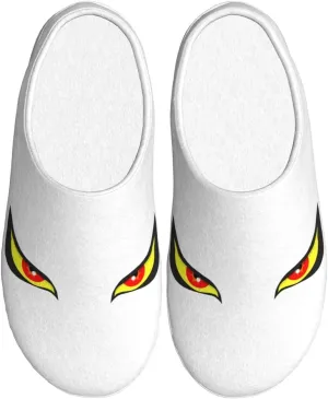 Unisex Warm Slippers Non-Slip Winter Fluffy Slippers Slip-On Plush Slippers Bedroom Slippers House Shoes For Men Women
