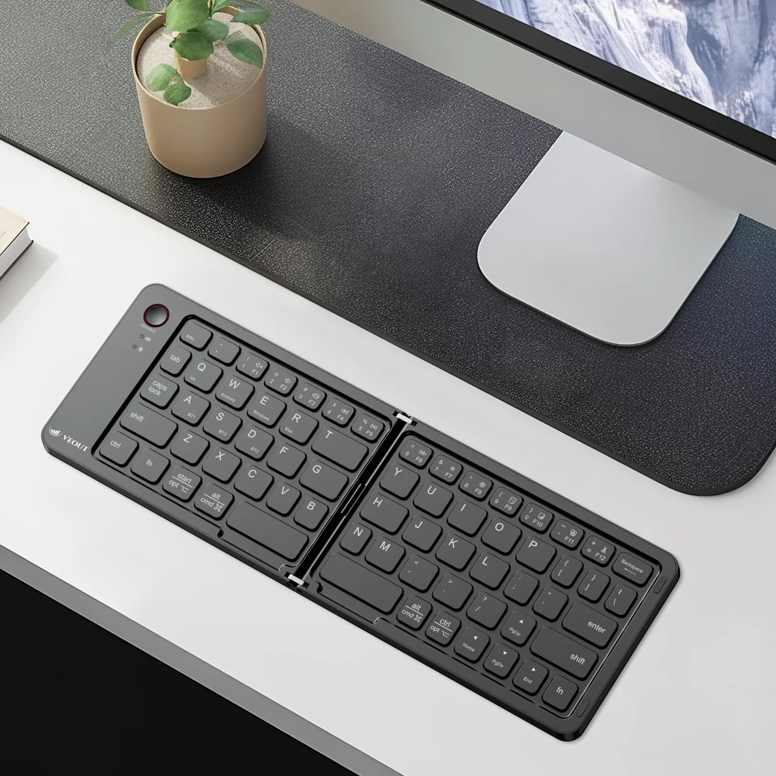 Veout E4 Wireless Folding Keyboard 2025