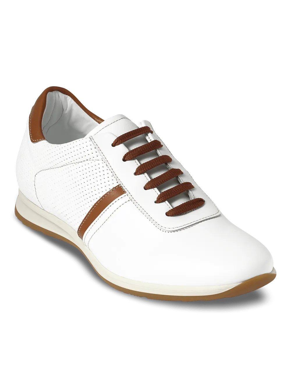 Vernon Sneakers - White/chestnut