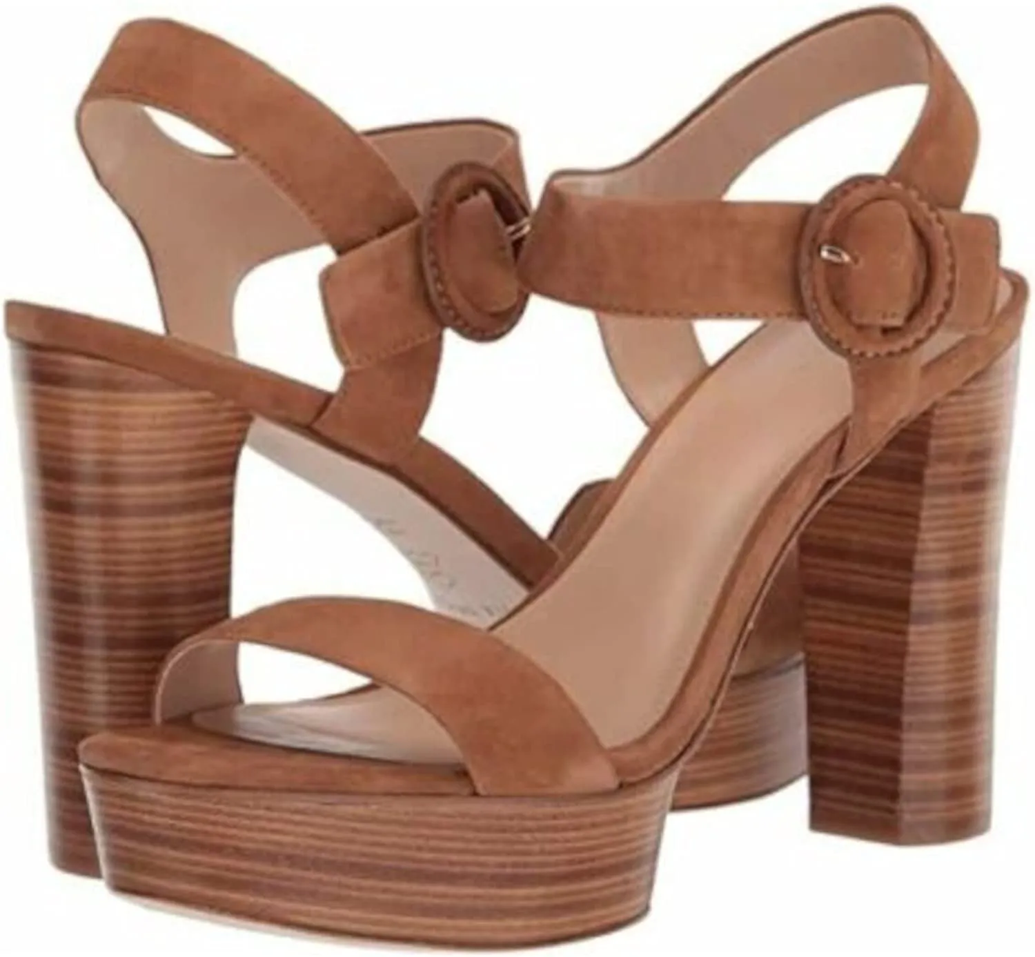 VIA SPIGA womens V-ira City Sandal, Toffee, 8.5 US