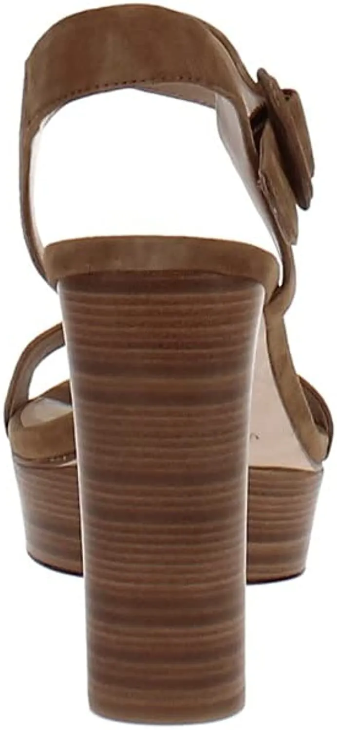 VIA SPIGA womens V-ira City Sandal, Toffee, 8.5 US