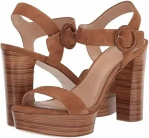 VIA SPIGA womens V-ira City Sandal, Toffee, 8.5 US
