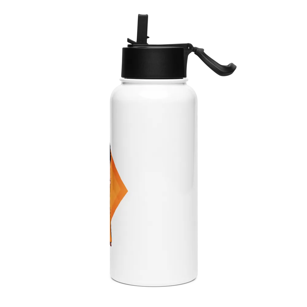 Vibrant Art-Inspired Water Bottle