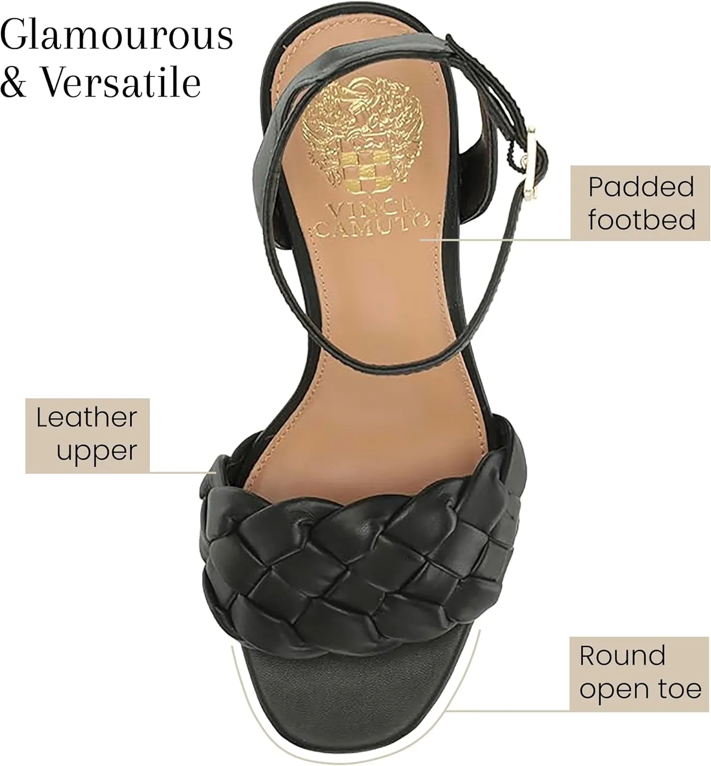 Vince Camuto Women's Mirinda Woven Platform Sandal Wedge